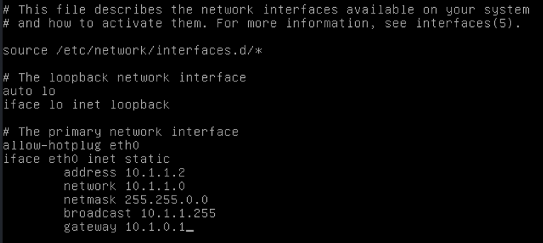 Configuração de Interface de Rede no Linux por comandos